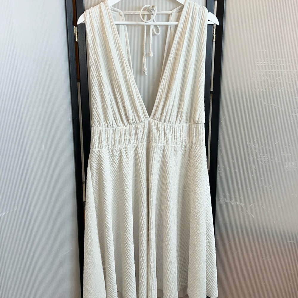 SHEIN Curve 2XL Gray Bathing suit Cover Up